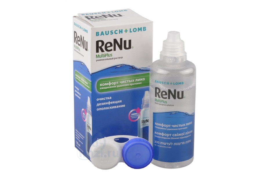 Раствор для линз ReNu MultiPlus 120 ml